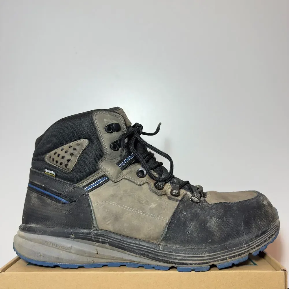 Keen Utility Red Hook Mens Size 14 Waterproof Steel Toe Work Boots Hiking Shoe
